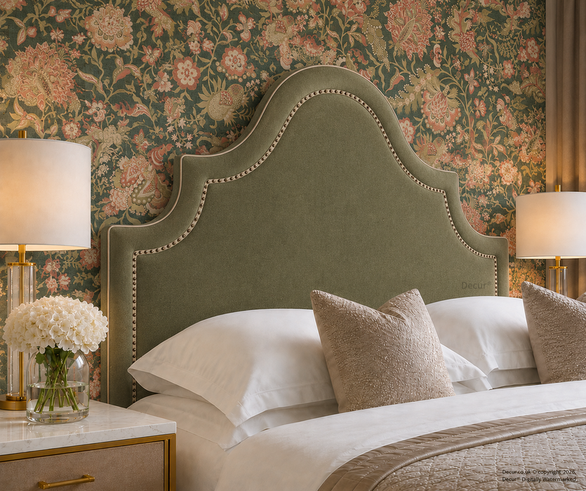 Mantel Curved Headboard