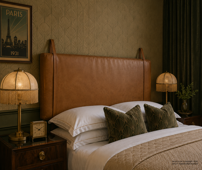 The Voyager Leather Headboard