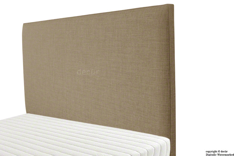 Faye Fabric Headboard - Fudge