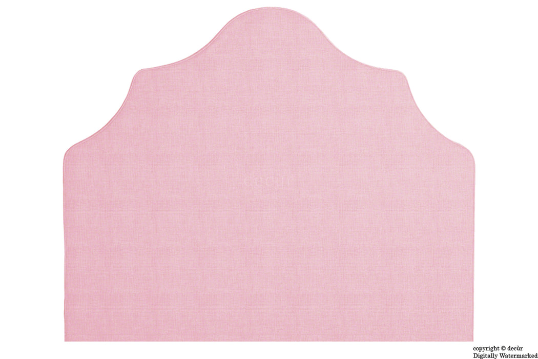 Elizabeth Wall Mounted Tall Headboard - Pink