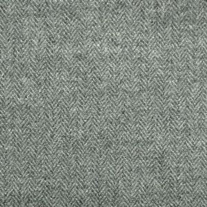 Harris Tweed Herringbone Fabric - Slate Grey