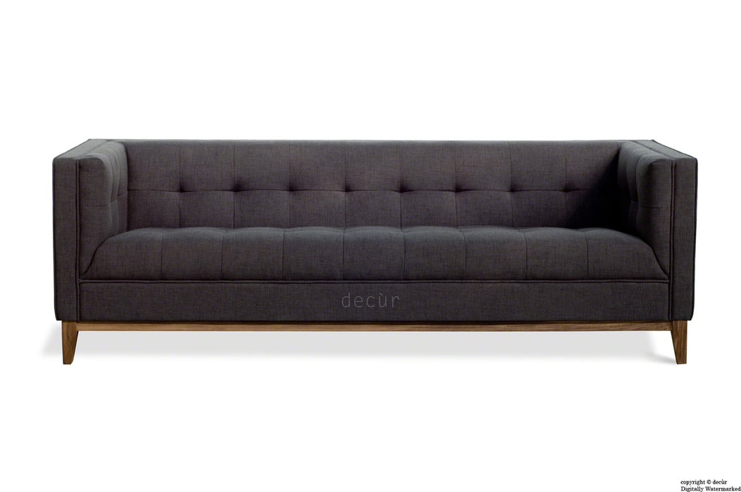 The Fifty Nine Linen Sofa - Charcoal