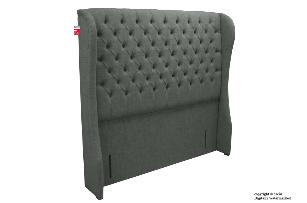 Chelsea Wing Headboard - Smoke