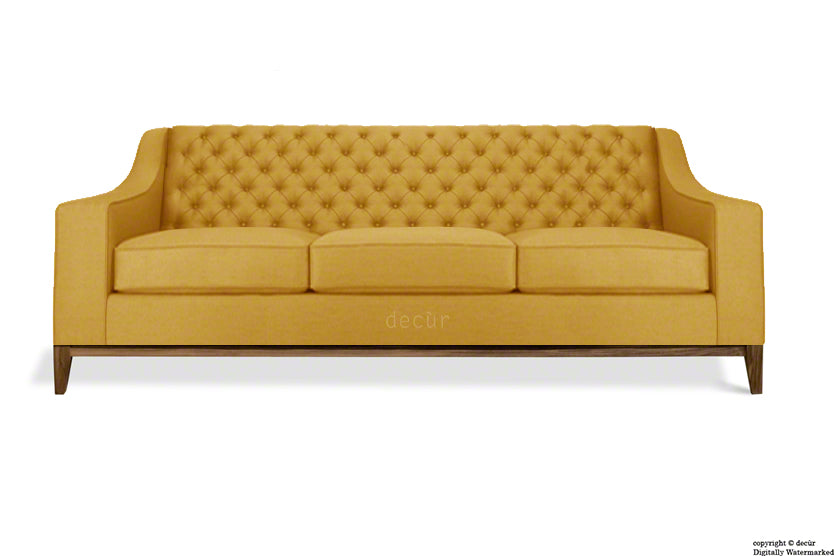 The Fifty Three Velvet Sofa - Gold