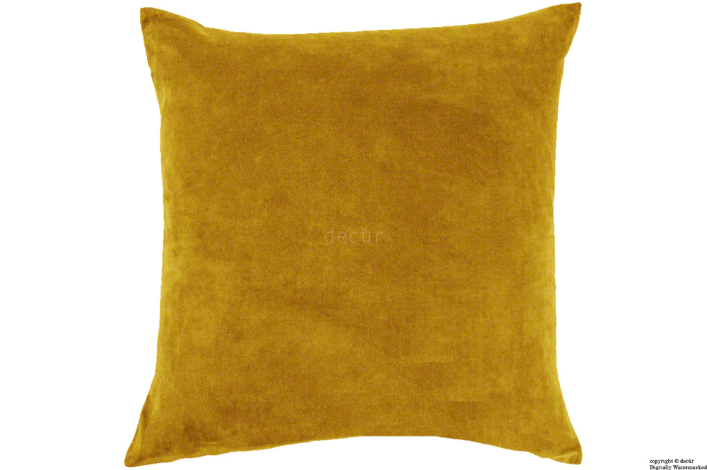 Malvern Velvet Cushion - Gold