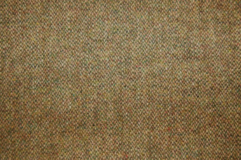 Harris Tweed Hebrides Plain Fabric - Glenside Green