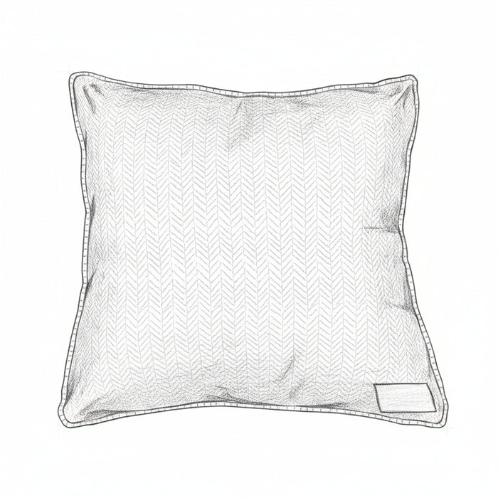 Harris Tweed Herringbone Cushion - L005P