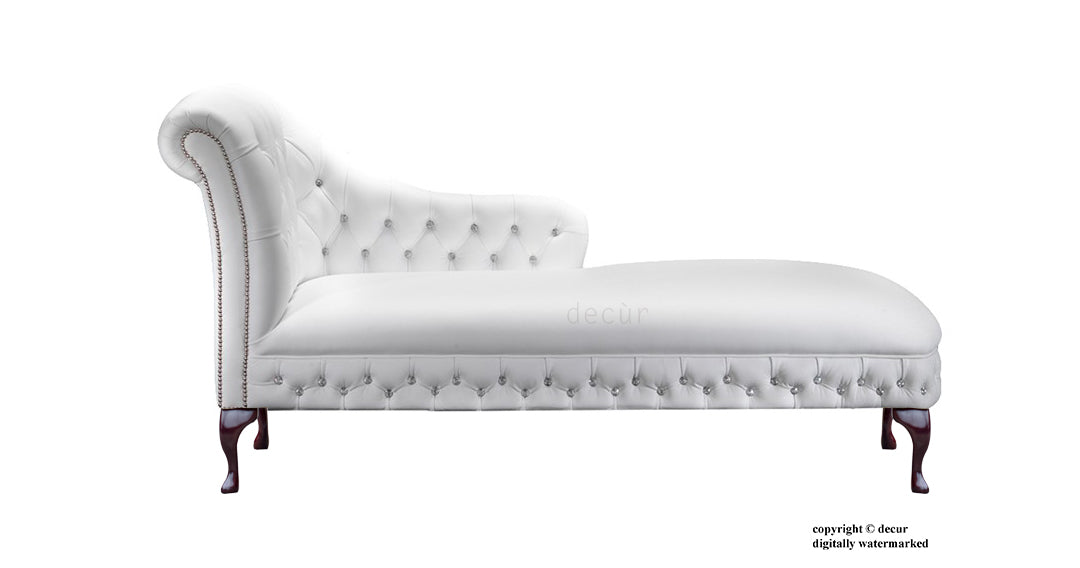 Leather Chaise Lounge By Decur