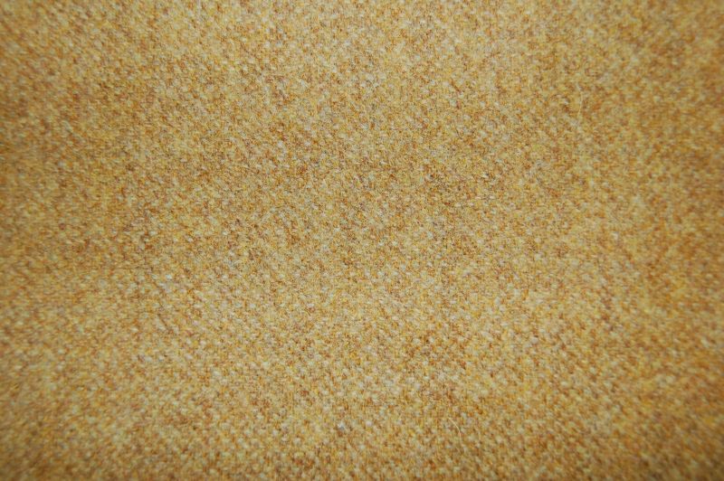 Elgar Wool Plain Tweed - Straw