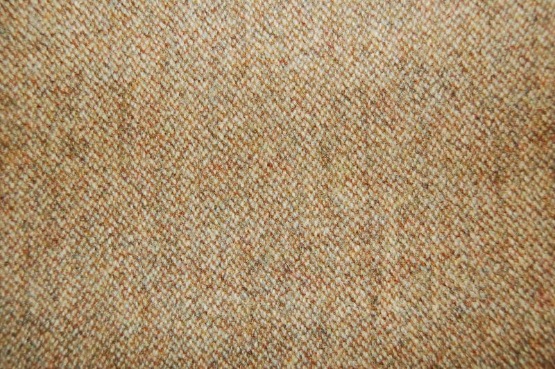 Elgar Wool Plain Tweed - Barley