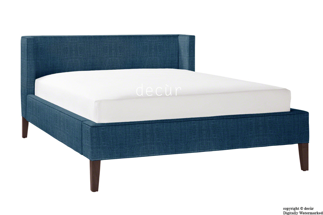 Banbury Linen Upholstered Bed - Midnight