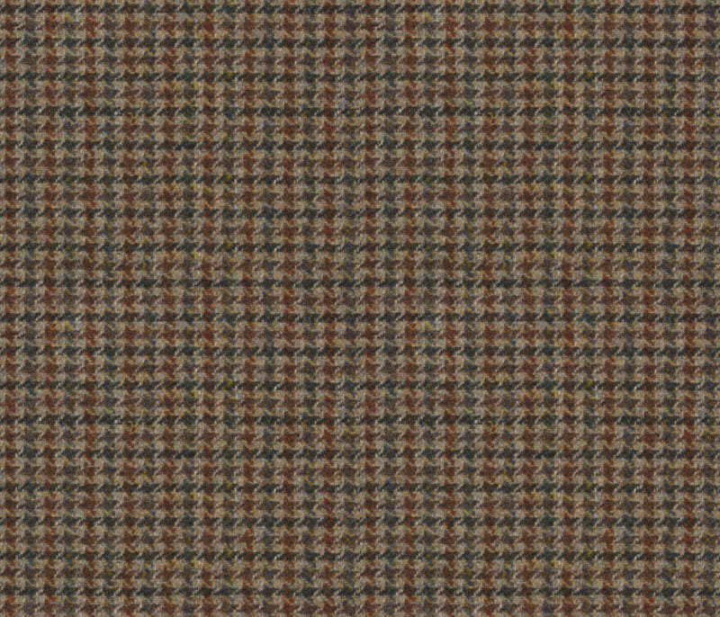 Malcolm Campbell Harris Tweed Wolf Tooth Fabric - Regal Estate London