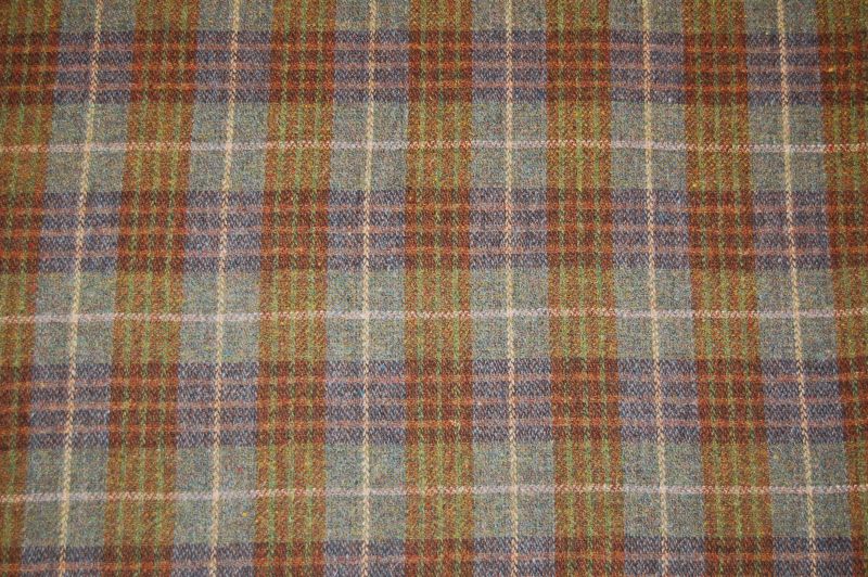 Harris Tweed Bowland - Check Forest