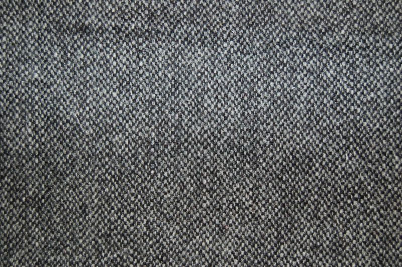 Harris Tweed Hebrides Plain Fabric - Blackhouse Stone