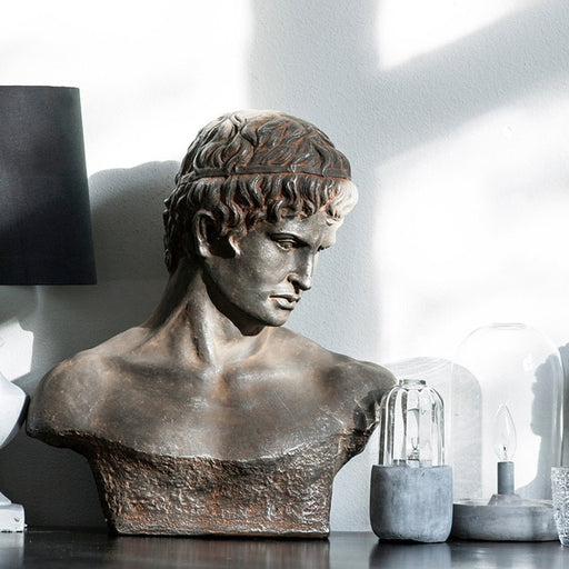 Ancient Greek Roman Bust Sculpture 